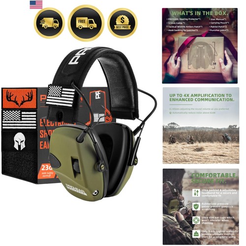 Electronic ear protection for - ear,