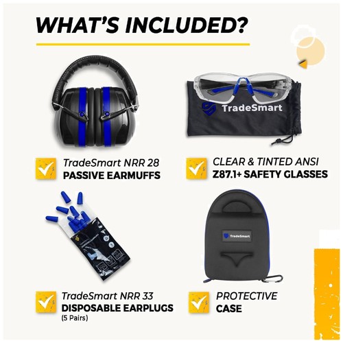 Nrr ear protection combo - ear,